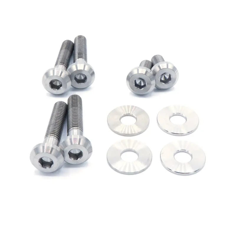 Titanium Hardware Trunk Kit - Subaru Impreza Gc8 (1992-2001) 1