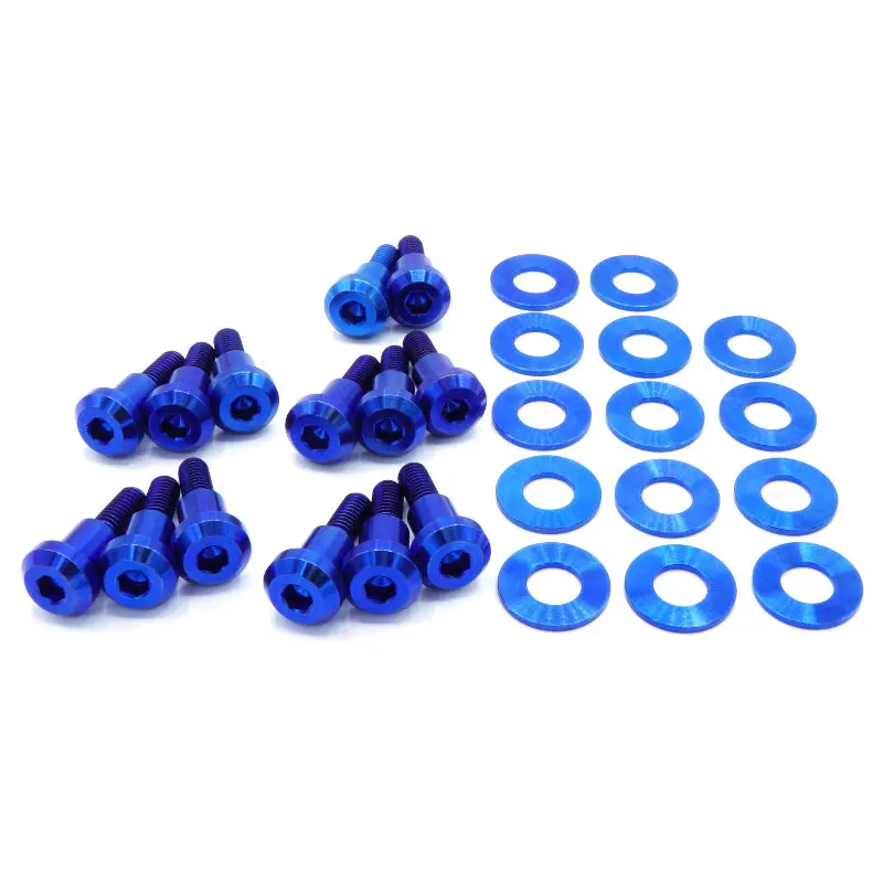 Titanium Hardware Valve Cover Kit - 4B11t Engine 3
