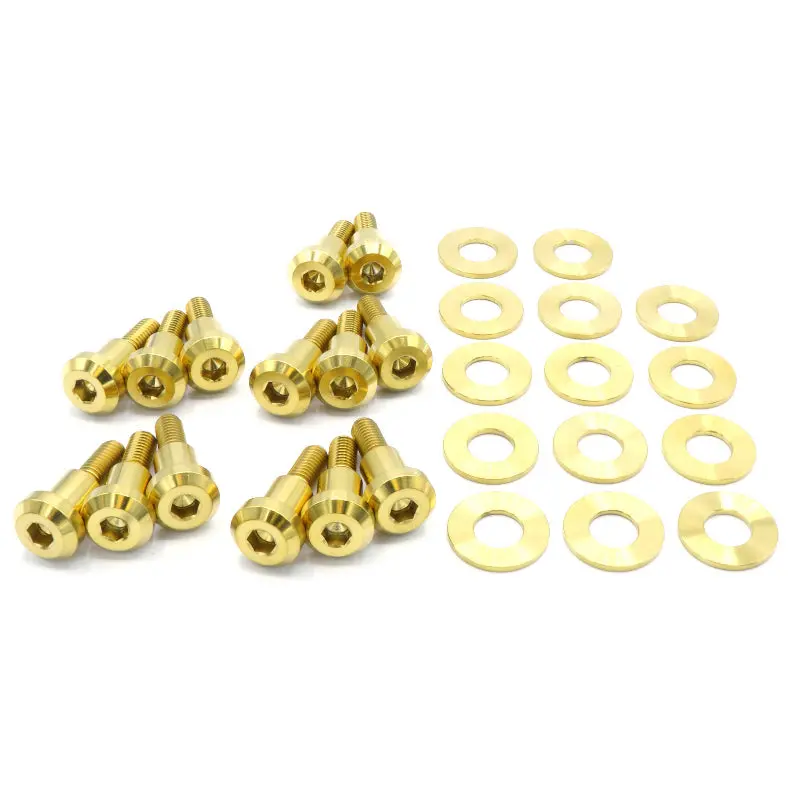 Titanium Hardware Valve Cover Kit - 4B11t Engine 4