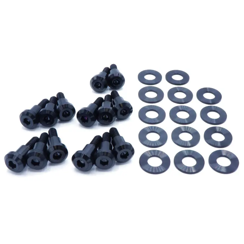 Titanium Hardware Valve Cover Kit - 4B11t Engine 6