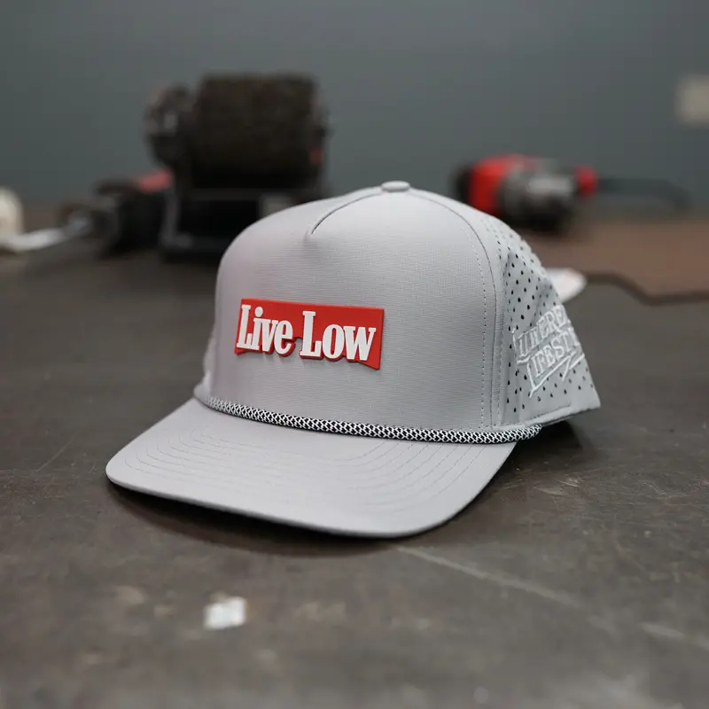 Track Day Rope Hat - Grey 1