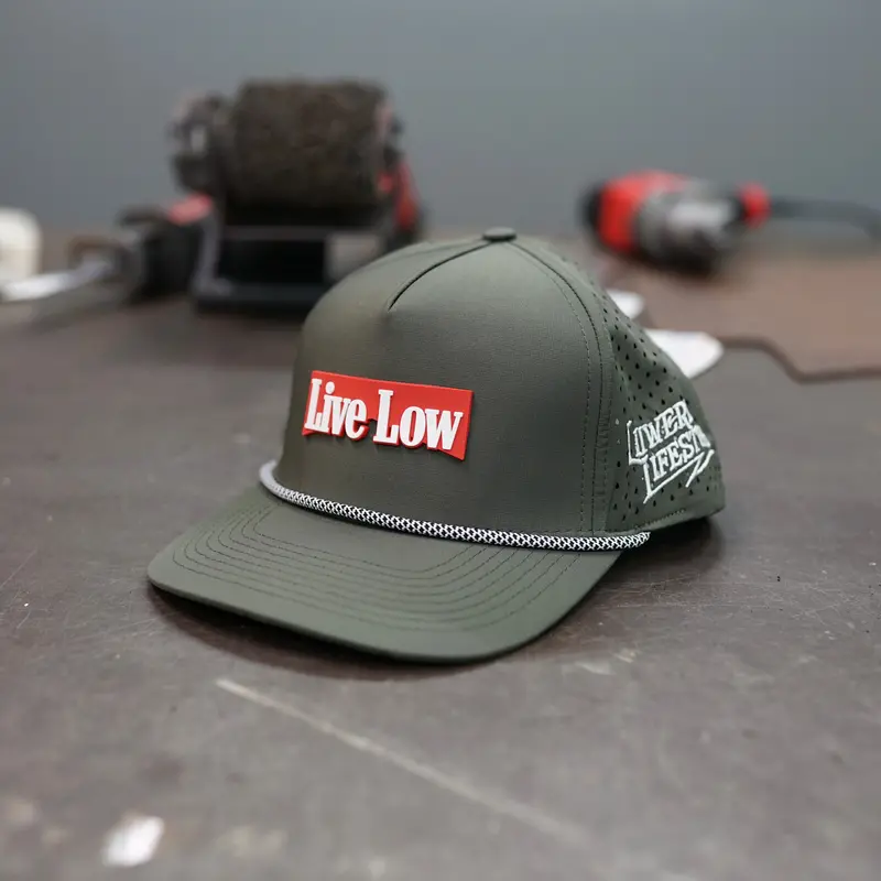 Track Day Rope Hat - Olive 1