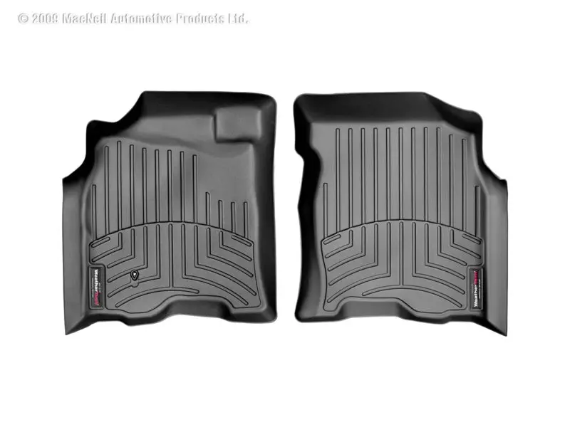 Weathertech 04-06 Toyota Tundra Double Cab Front Floorliner - Black 1