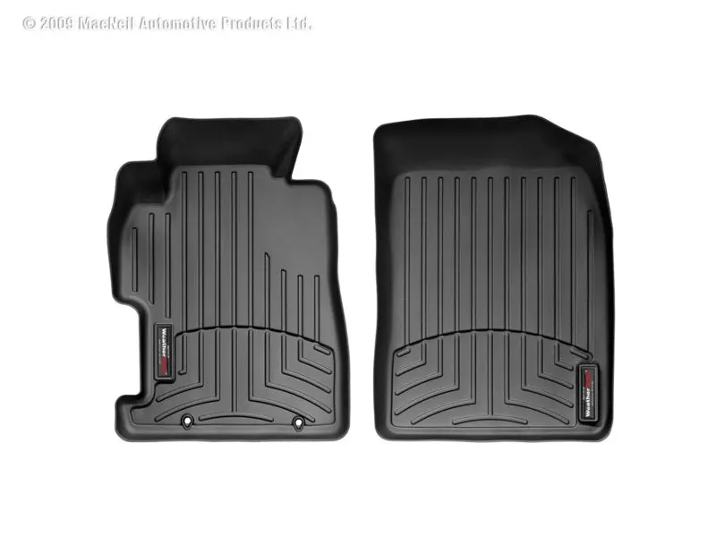 Weathertech 06-11 Honda Civic Front Floorliner - Black 1