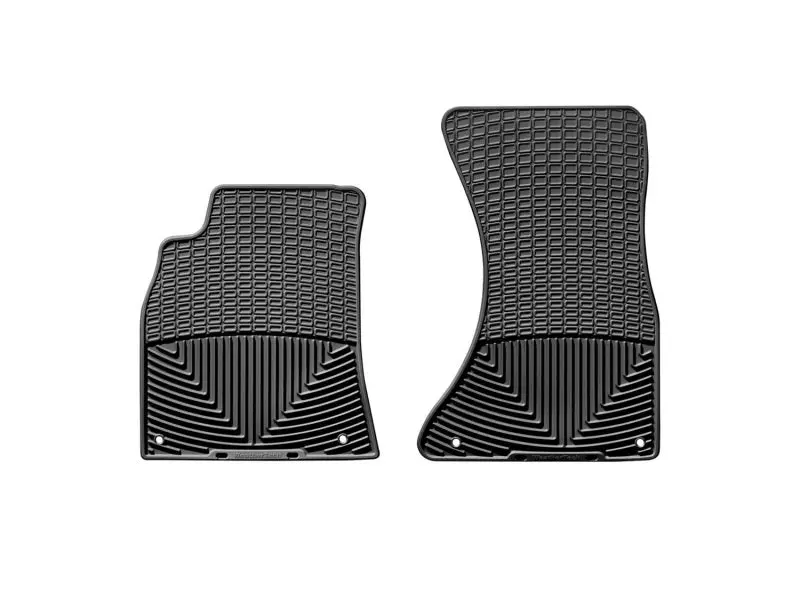 Weathertech 09-13 Audi A4/A5 Front Rubber Mats - Black 1