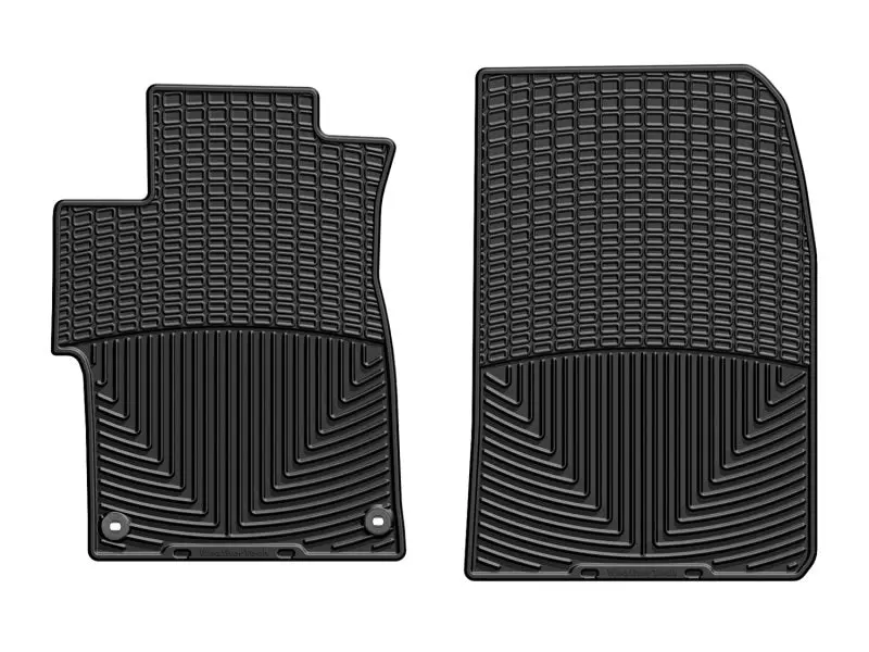 Weathertech 12-14 Honda Civic Front Rubber Mats - Black 1
