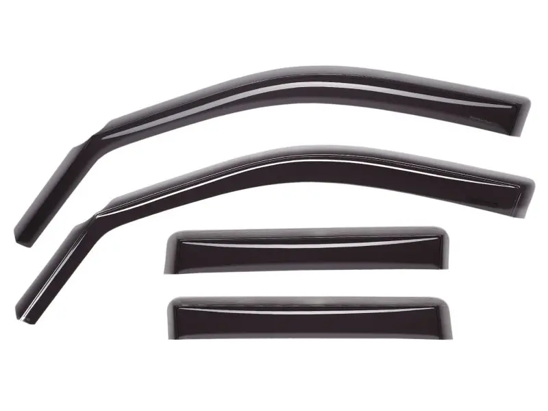Weathertech 19-23 Gmc/Chevrolet Sierra / Silverado 1500 Cc Fr&Rr Side Window Deflectors - Dark Tint 1