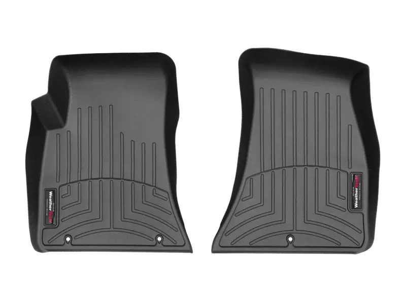 Weathertech 2015+ Dodge Challenger Front Floorliner - Black (Does Not Fit Gt Model) 2