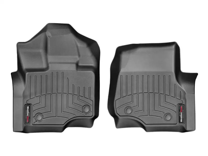Weathertech 2015+ Ford F-150 Supercrew/Supercab Front Floorliner - Black 2