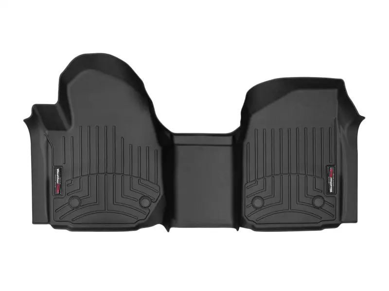 Weathertech 2019+ Chevrolet Silverado 1500 / Gmc Sierra (Regular Cab) Front Vinyl Floorliner - Black 1