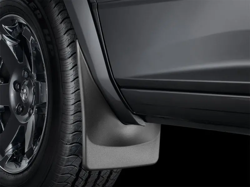 Weathertech 2021+ Ford Bronco Front No Drill Mudflaps - Black 1