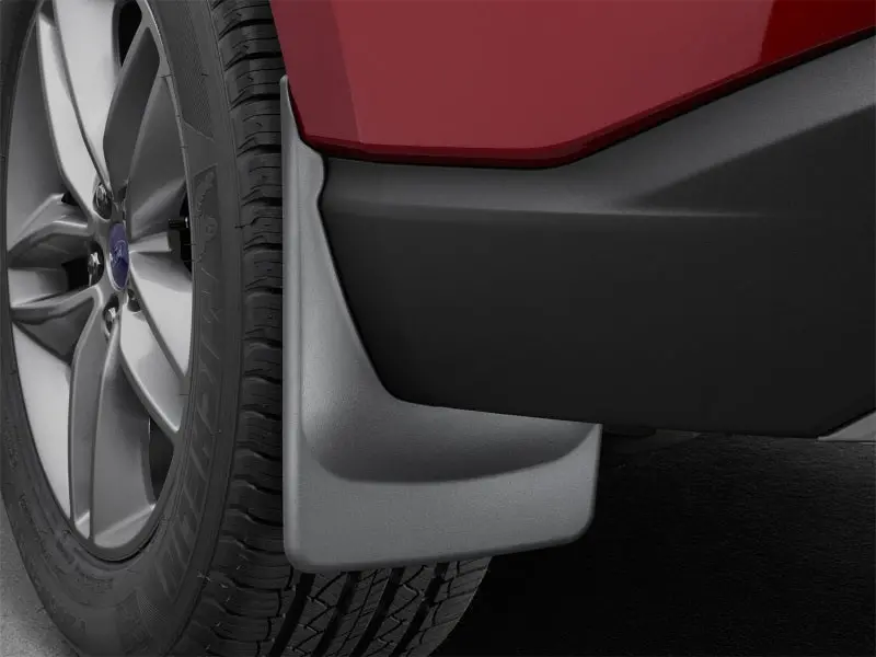Weathertech 2021+ Ford Bronco No Drill Rear Mudflaps - Black 1