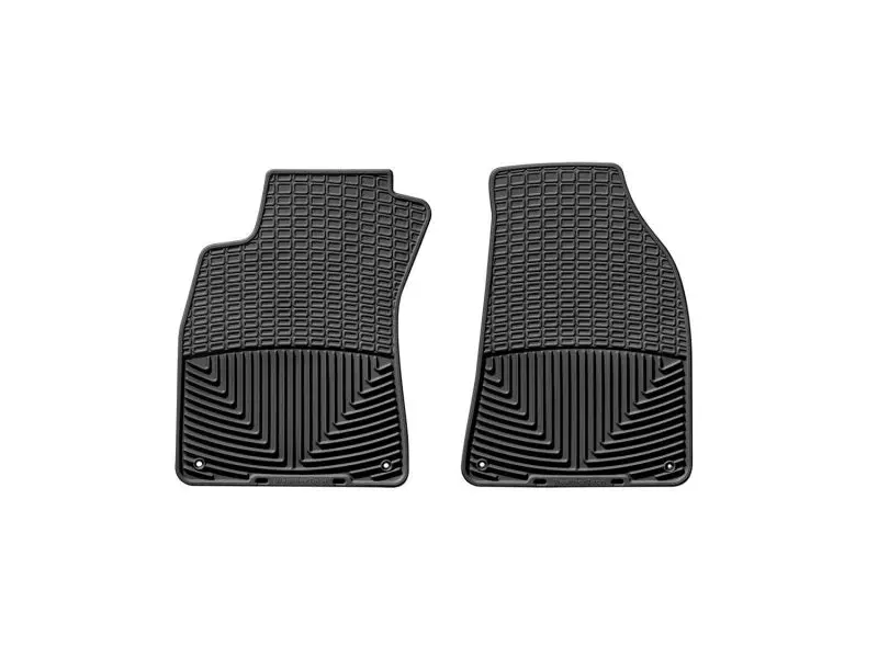 Weathertech 95-04 Audi A6 Sedan Front Rubber Mats - Black 1
