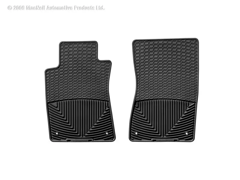 Weathertech 98-04 Mercedes-Benz Slk230 Front Rubber Mats - Black 1