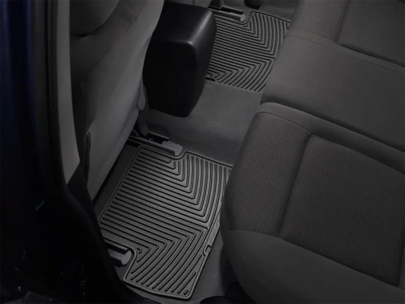 Weathertech 98-06 Bmw 3-Series Rear Rubber Mats - Black 1