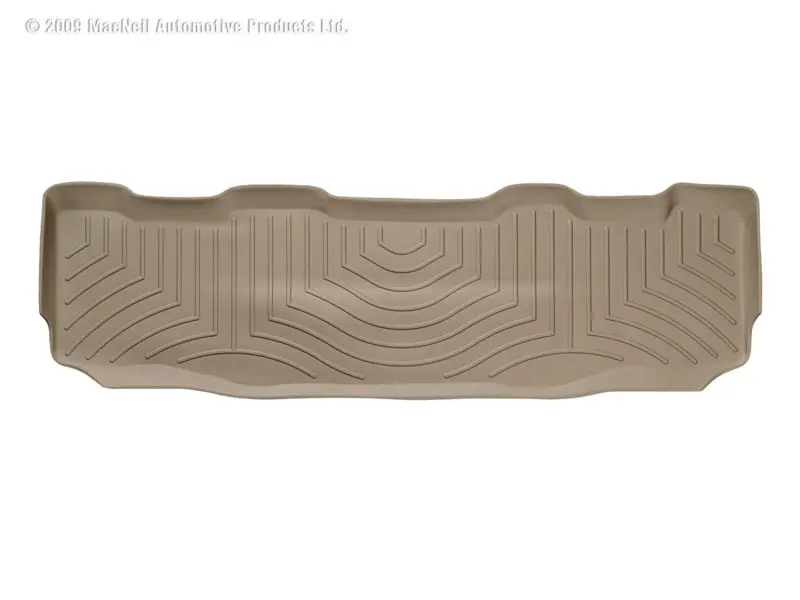 Weathertech 99-10 Ford F250 Super Duty Crew Rear Floorliner - Tan 1