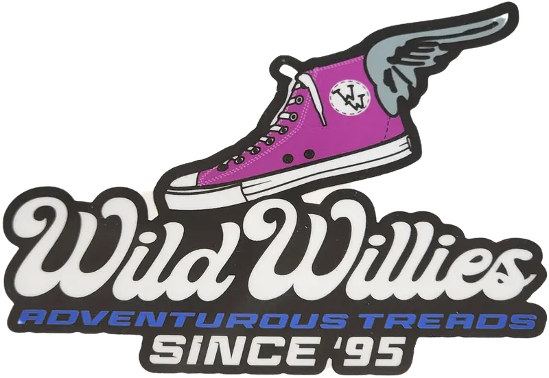 Wild Willies Adventurous Treads Decal 1