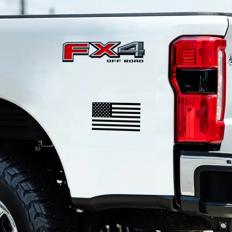 Wild Willies Custom- American Flag Decal 1