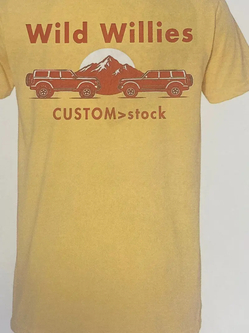 Wild Willies Custom > Stock Bronco Tee 2
