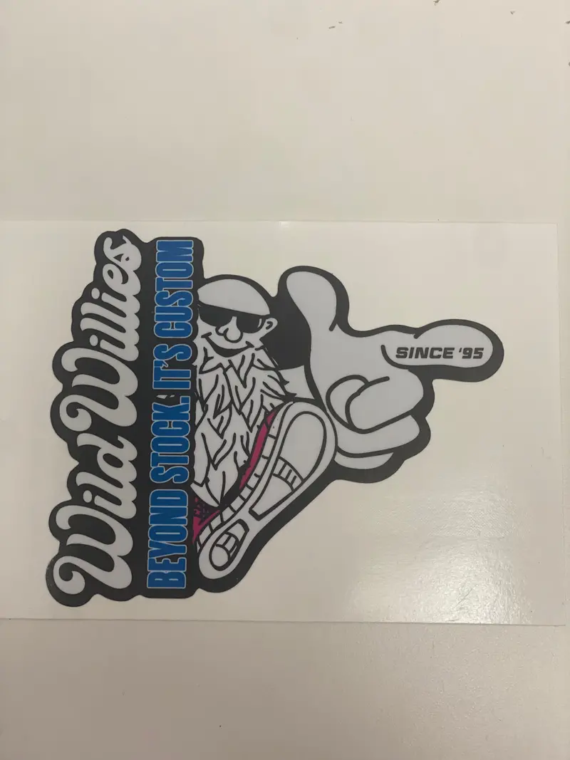 Wild Willies Decal-Beyond Stock 1