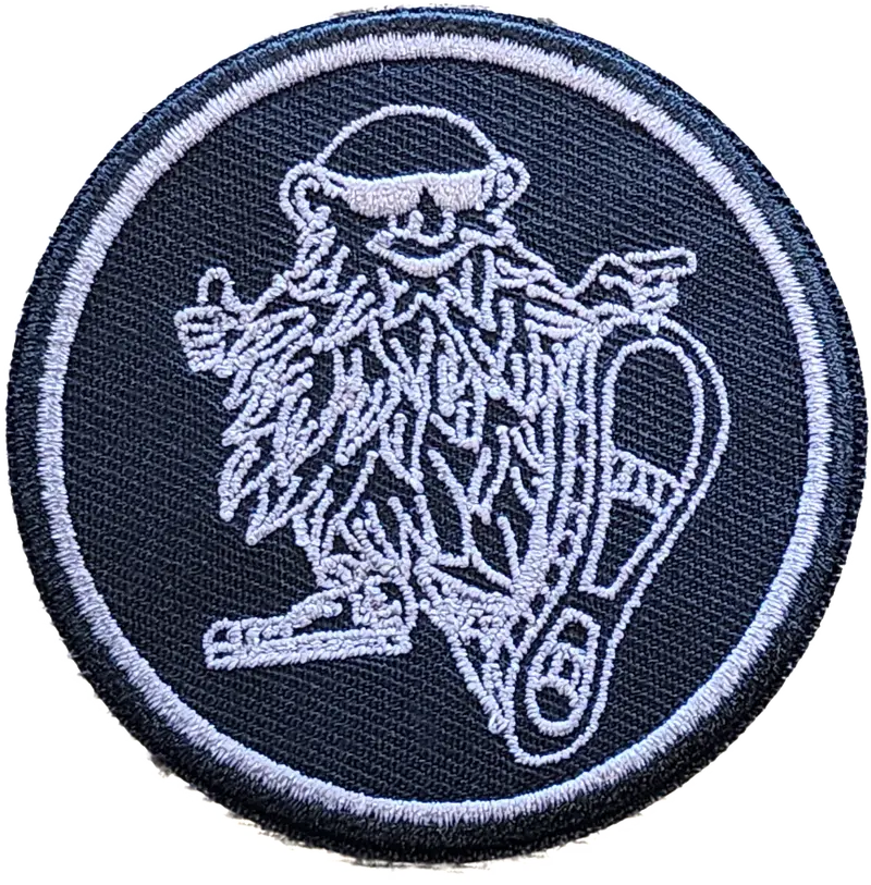Wild Willies Icon Patch Black And Silver Series 1