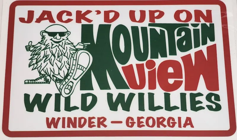 Wild Willies- Jack'd Up On Mountain View-Decal 1
