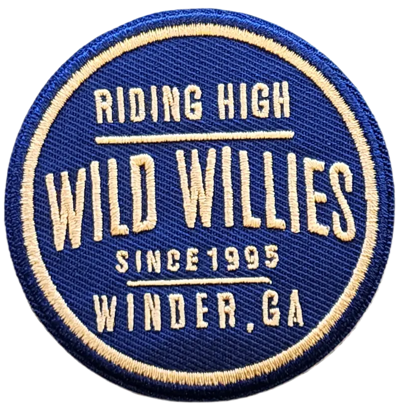 Wild Willies Navy/Gold Patch Series 1