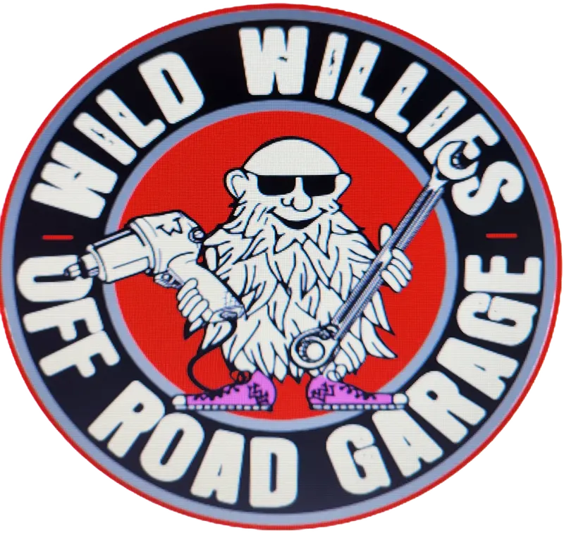 Wild Willies" Off Road Garage" Decal 1