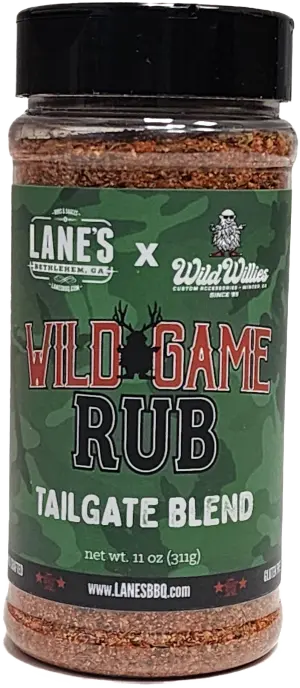 Wild Willies Rub- Wild Game 1