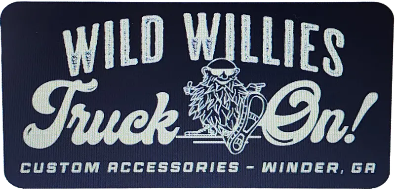 Wild Willies Truck On Decal 2