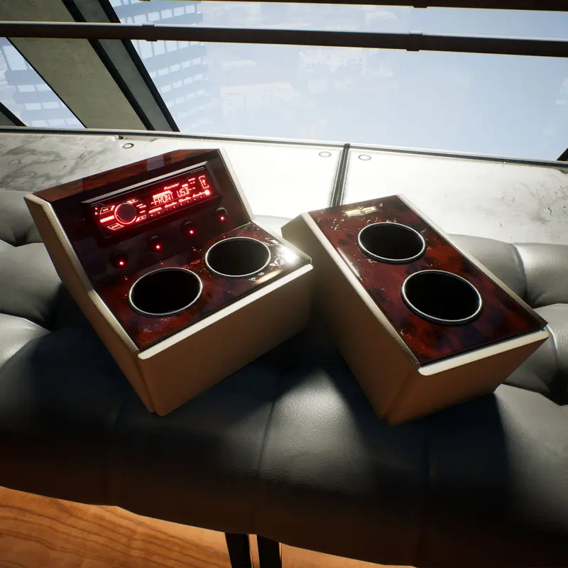 Woodgrain Console Set 1