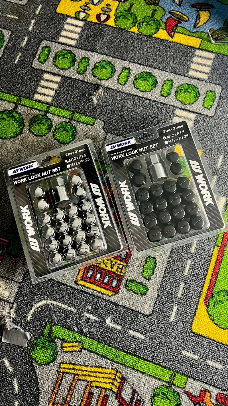 Work Wheels Lock Nuts Kit 1