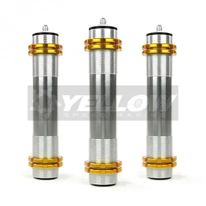 Yellow Speed Racing Air Jacks Kit - 3 Pieces W/ Connector Valve 1