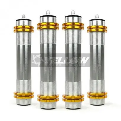 Yellow Speed Racing Air Jacks Kit - 4 Pieces W/ Connector Valve 1