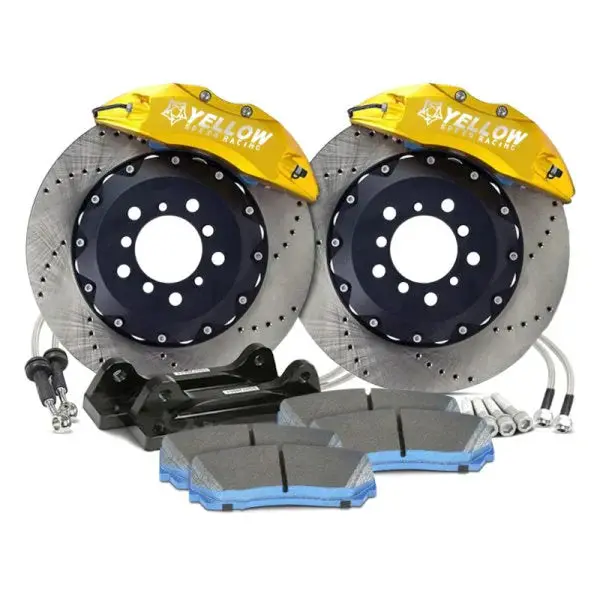 Yellow Speed Racing Front 8 Piston Ultra Big Brake Kit - Acura Tsx 2003-2008 (Cl9) 1