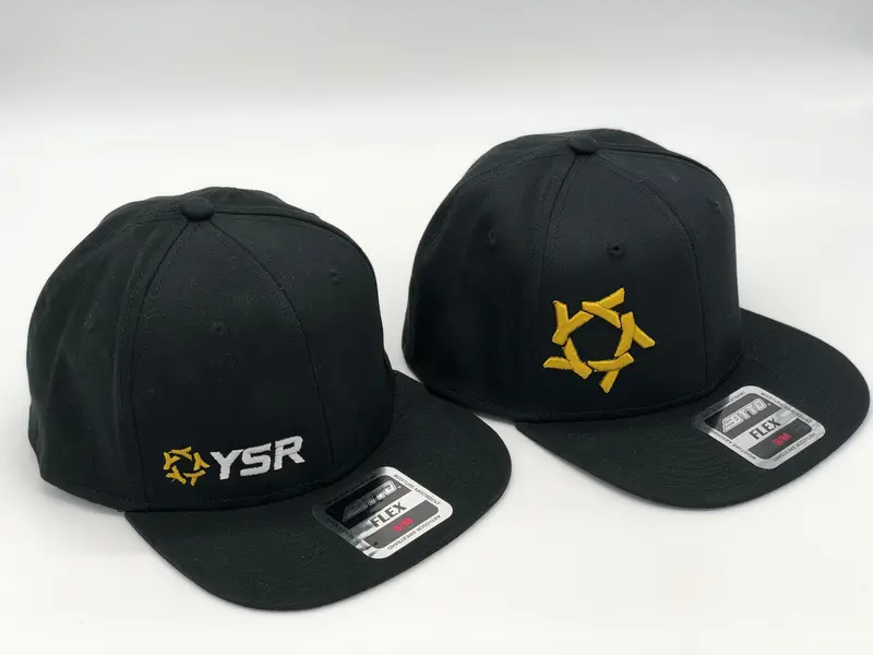 Yellow Speed Racing Usa Flexfit Hat 1