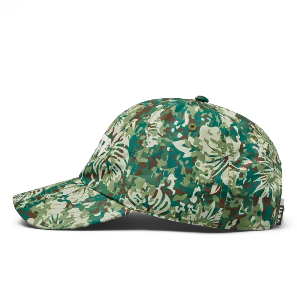 Yeti- Hibiscus Baseball Hat 1