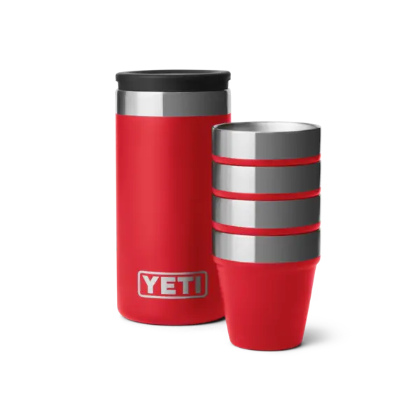 Yeti-Shot Glasses With Carrying Case 1