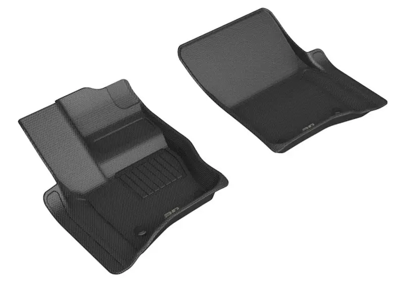 3D Maxpider Kagu All-Weather Floor Mats For 2020–2022 Land Rover Defender 90 & 110 – First Row, Black 1