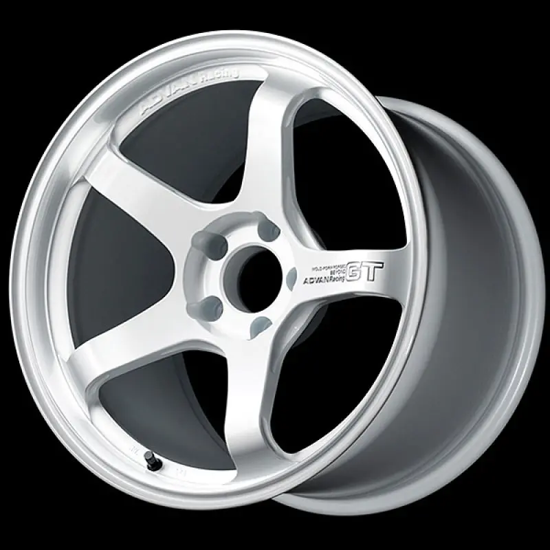 Advan Gt Beyond 17×8 Racing Wheel – 4×100 Bolt Pattern, +35Mm Offset, Racing White Finish 1