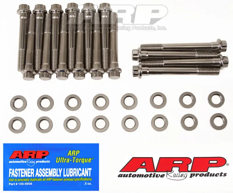 Arp Stainless Steel Head Bolt Kit For Buick V6 Engines – Stage I, 12-Point Design 1