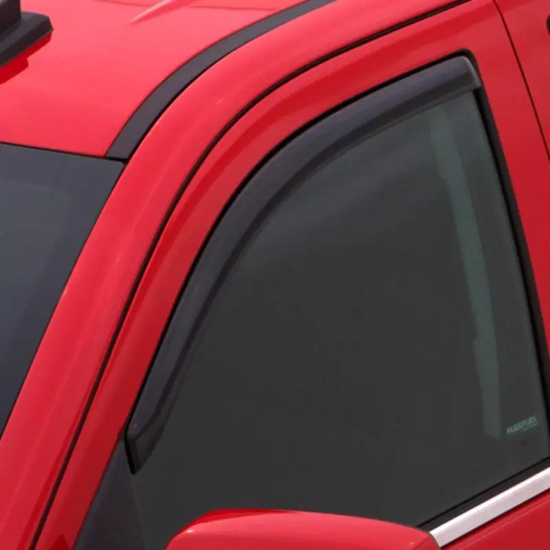 Avs In-Channel Ventvisor Window Deflectors — Smoke Tint — 2-Piece Set For 2007–2018 Toyota Tundra Standard Cab 1