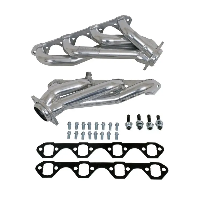 Bbk 94-95 Mustang 5.0 Shorty Unequal Length Exhaust Headers - 1-5/8 Silver Ceramic 2