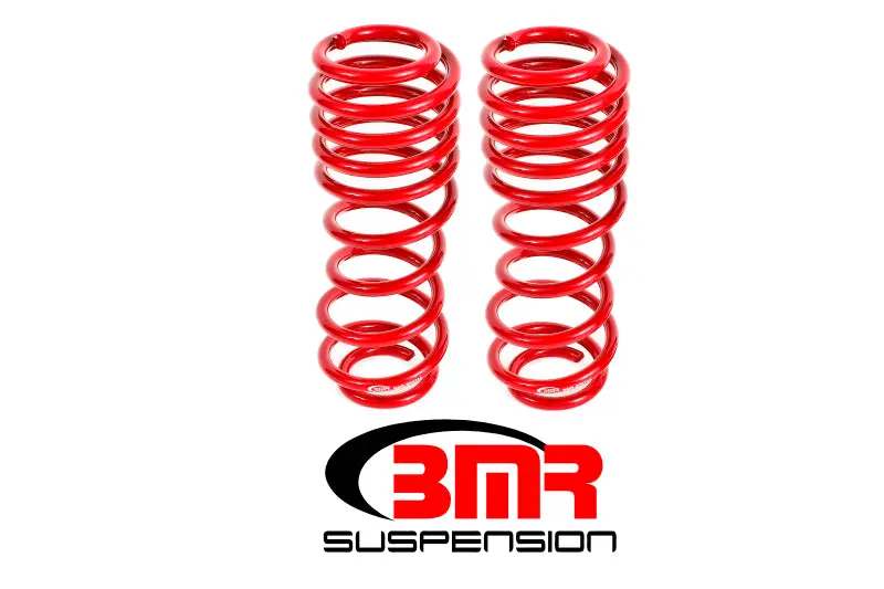 Bmr Lowering Springs For 2007–2014 Shelby Gt500 – Rear Handling Version, Red Finish 1