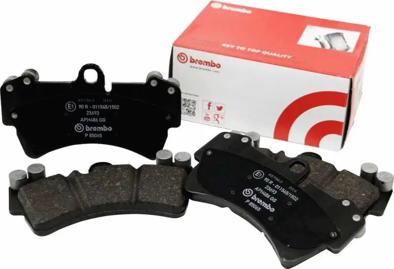 Brembo Ceramic Front Brake Pads For 2002–2006 Hyundai Elantra – Nao Oe-Equivalent 1