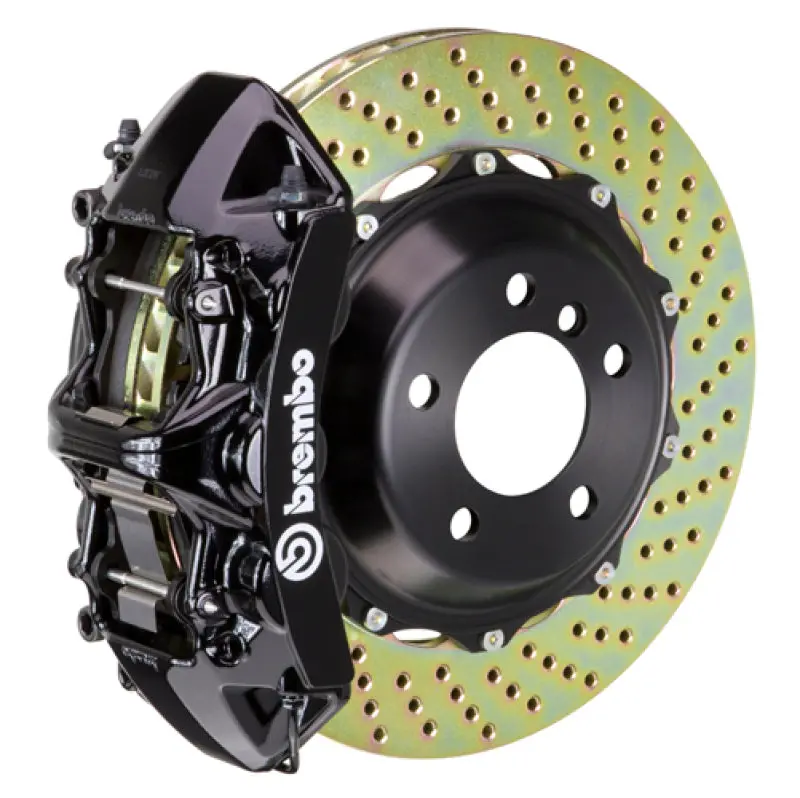 Brembo Gt Big Brake Kit For 1997–2004 Chevrolet Corvette C5 — Front, 6-Piston Calipers, 380×32Mm Drilled Two-Piece Rotors 1