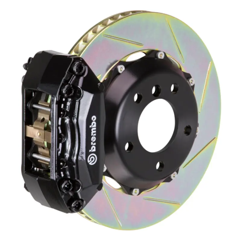 Brembo Gt Big Brake Kit For 2000–2005 Lexus Is300 – Front 4-Piston Calipers, 328X28Mm Two-Piece Slotted Rotors, Black Finish 1