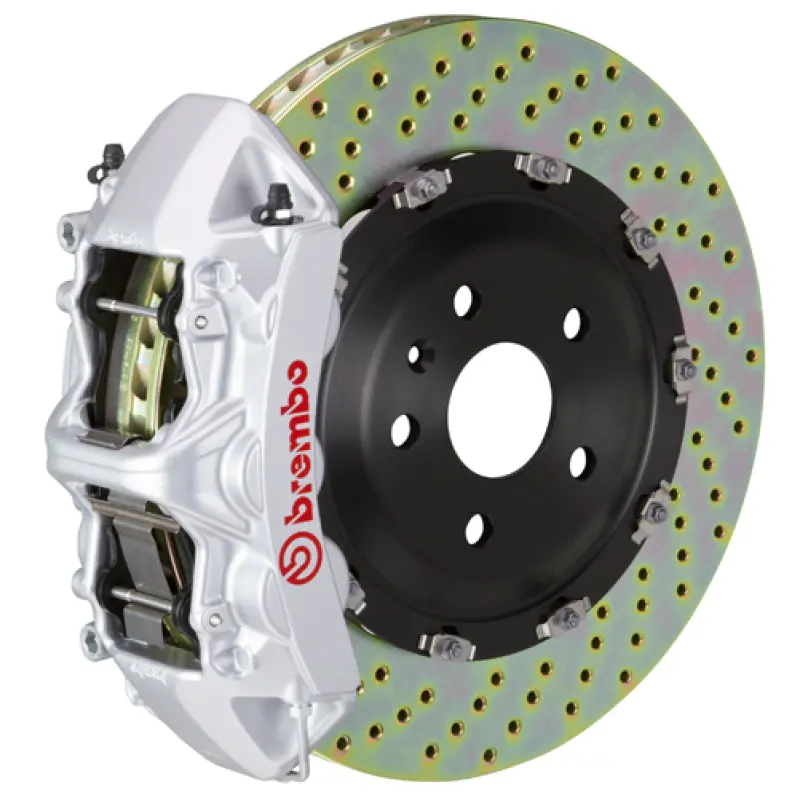 Brembo Gt Big Brake Kit — Front Drilled Rotors (365X34Mm) & 6-Piston Calipers For 2015–2018 Bmw M3 (Excl. Competition Package) 1