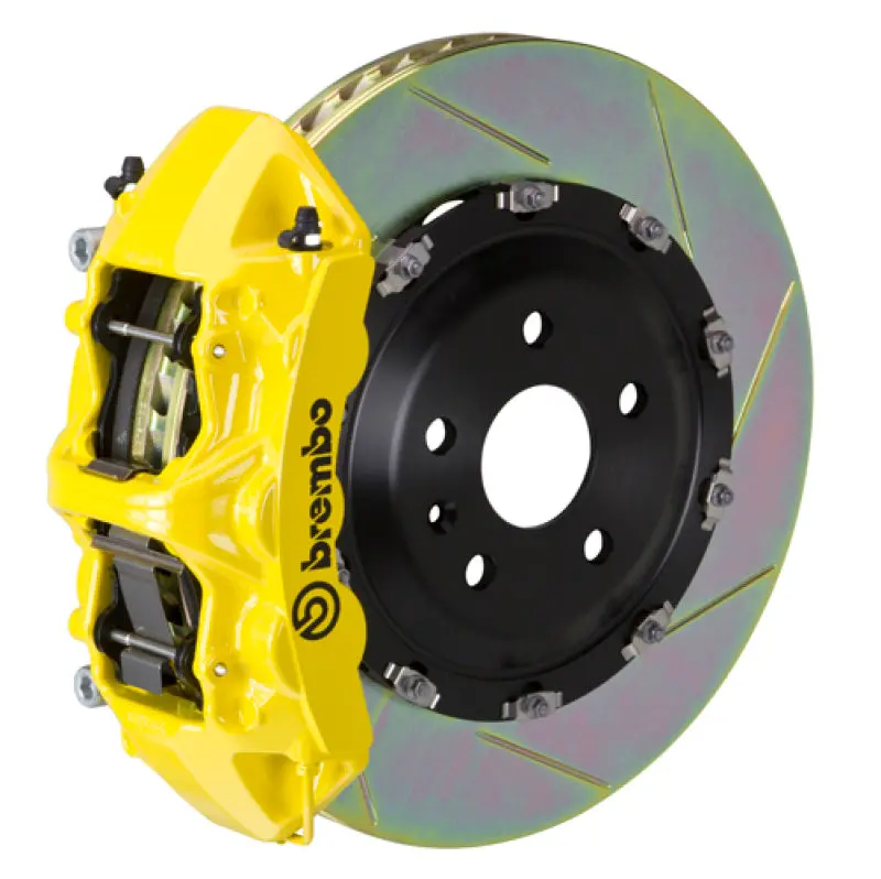 Brembo Gt Big Brake Kit – Front, Slotted 2-Piece Rotors (380X34Mm), 6-Piston Calipers For 2017–2020 Audi Rs3 Sedan 1