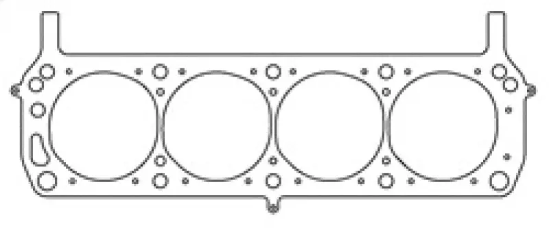 Cometic Mls Cylinder Head Gasket For Ford 302/351W Windsor V8 – .120" Thickness, 4.100" Bore, Svo/Yates Spec 1